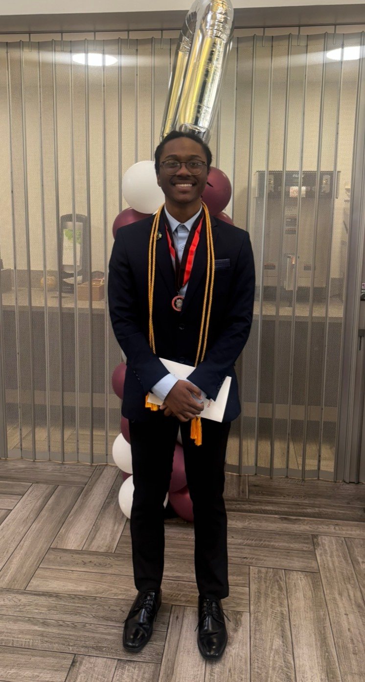 Matai at his college graduation