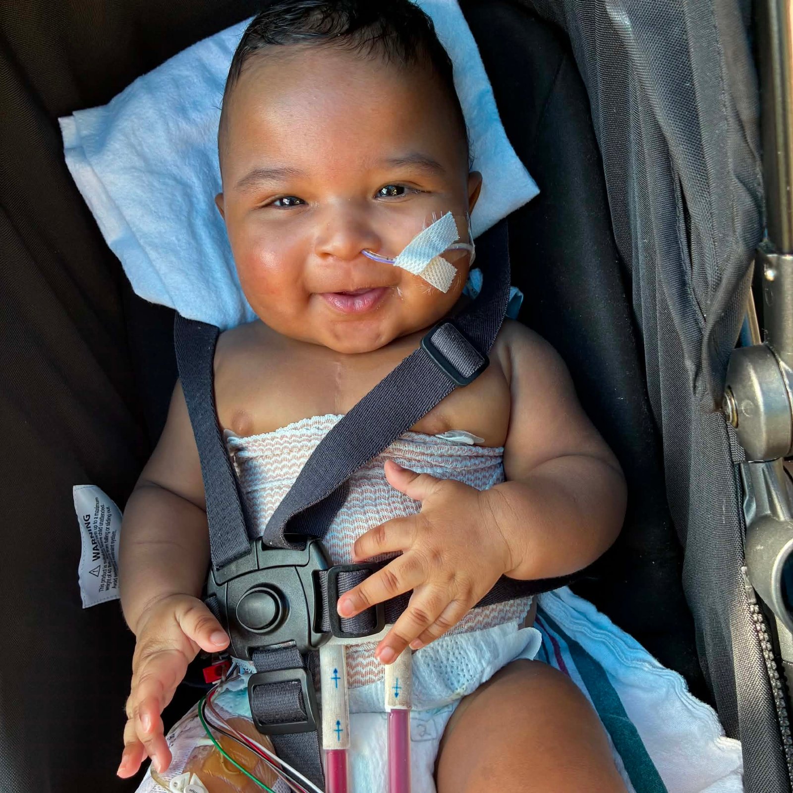 Zamari smiling